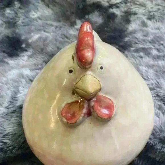 Vintage Decorative Art Ceramic
Chicken  Hen Figurine Glazed - Picture 7 of 13